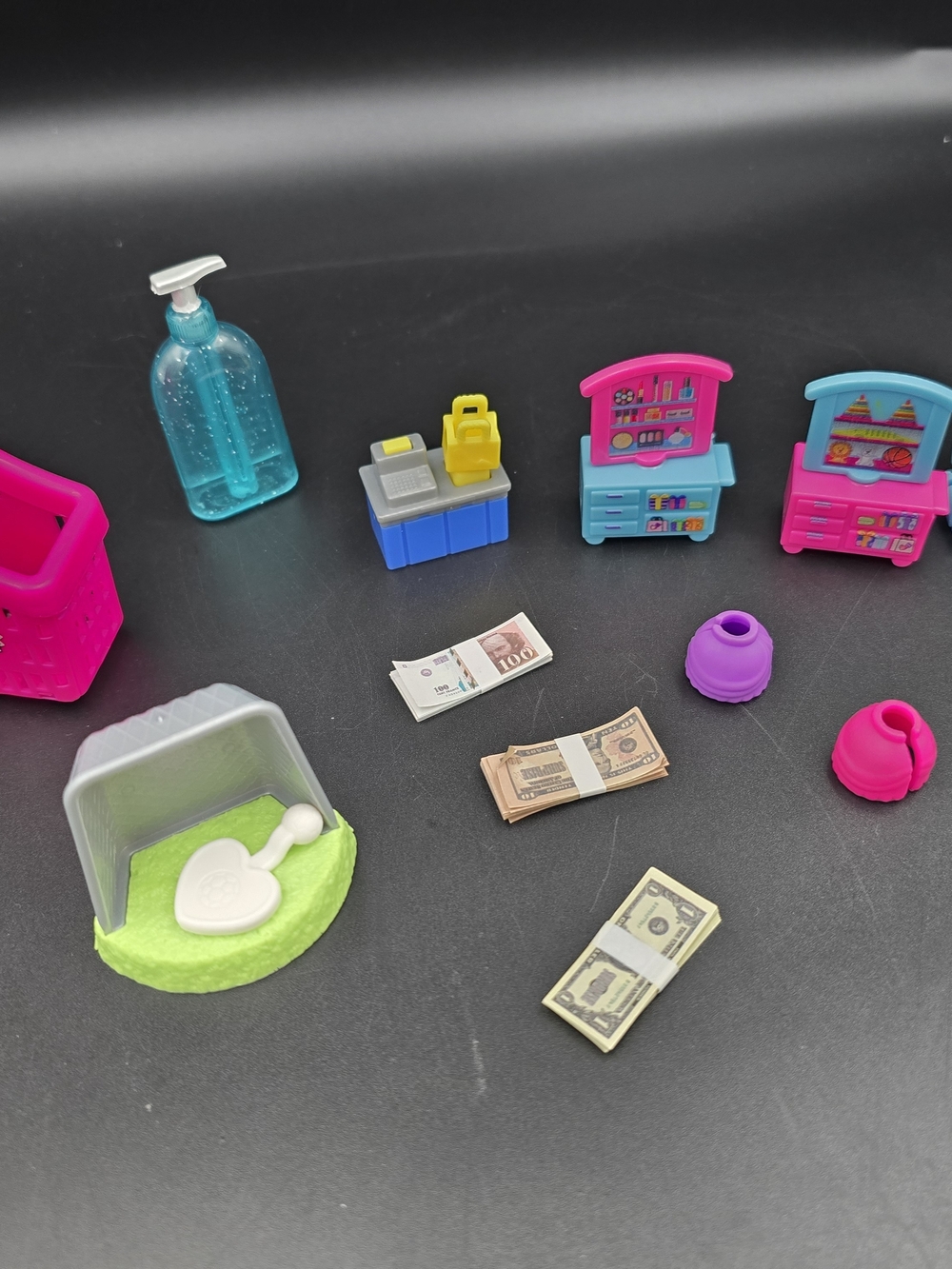 Kids Playset Accessory Pack in Bright Pink, Aqua and Purple